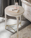 Caracole Matched Up Side Table In Neutral