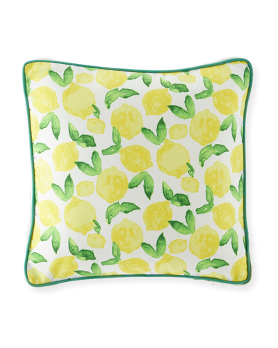 Eastern Accents Knowles Boxed Decorative Pillow In Lemon