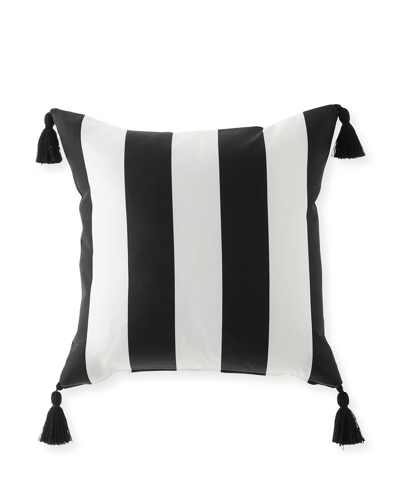 Eastern Accents Kubo Tassel Decorative Pillow In Black