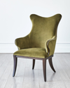 Global Views Evelyn Chair In Green