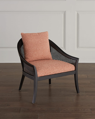 Massoud Andrea Accent Chair In Pink