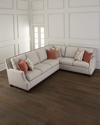 Massoud Tryston Right Facing Sectional In Taupe