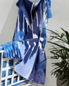 John Robshaw Malda Resort Towel In Blue