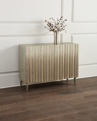 Hooker Furniture Mackenna 2-door Chest In Silver