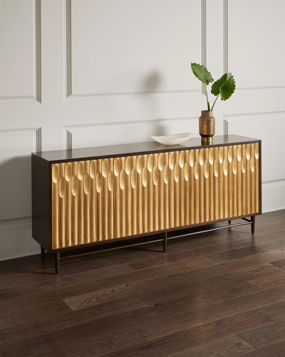 John-richard Collection Clarion Sideboard In Gold