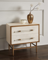 John-richard Collection Suteki Nightstand In Cream