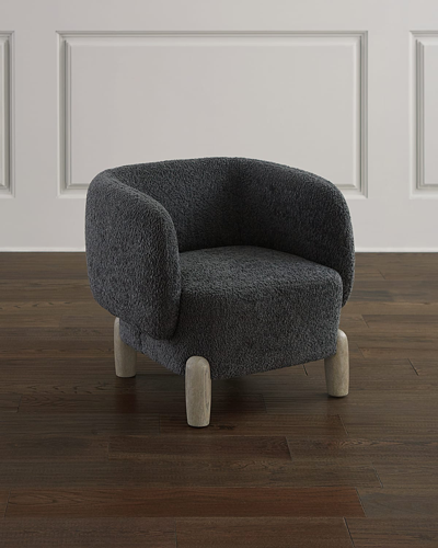Bernhardt Wyatt Chair In Gray