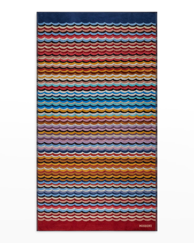 Missoni Beverly Beach Towel In Multi