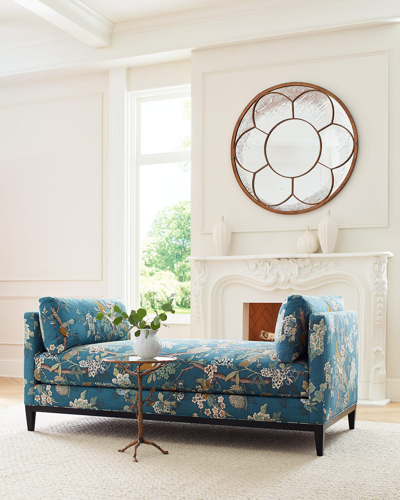 Massoud Paityn Settee In Teal