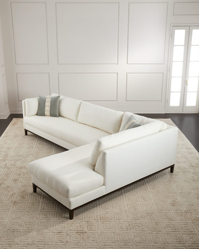 Massoud Annalise Right Chaise Sectional In Neutral