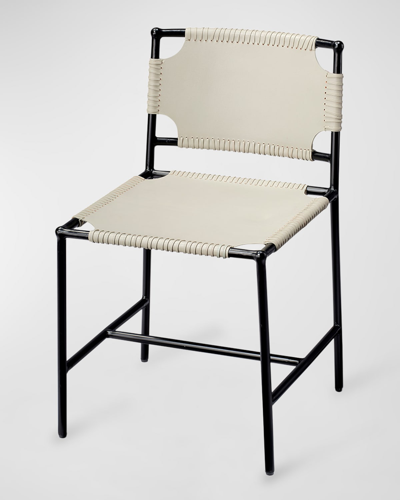Jamie Young Asher Counter Stool In Grey