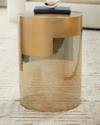 Arteriors Jesse Accent Table In Gray