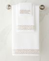 Matouk Adelphi Cotton Wash Cloth In Truffle