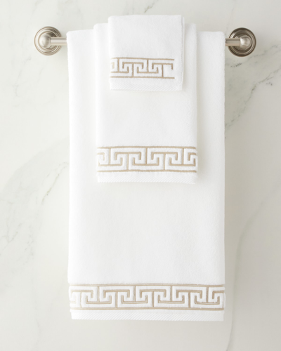 Matouk Adelphi Wash Cloth In White