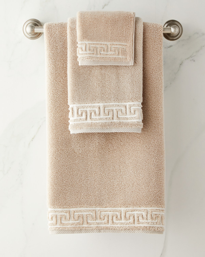 Matouk Adelphi Wash Cloth In Neutral