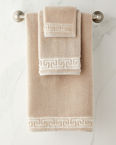 Matouk Adelphi Hand Towel In Brown