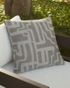 Elaine Smith Noble Outdoor Pillow In Gray