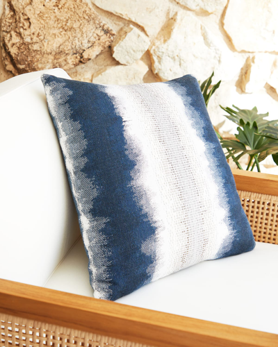 Elaine Smith Resilience Outdoor Pillow In Indigo