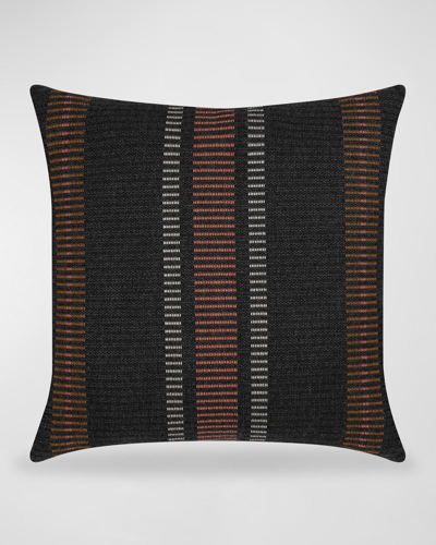 Elaine Smith Journey Outdoor Pillow In Black