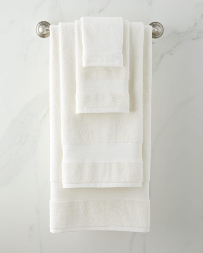 Polo Ralph Lauren Dawson Organic Cotton Hand Towel In Alabaster