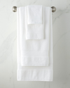 Polo Ralph Lauren Dawson Organic Cotton Wash Towel In Oxford White
