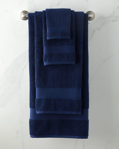 Ralph Lauren Dawson Organic Cotton Bath Towel In Heritage Navy