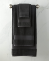 Polo Ralph Lauren Dawson Organic Cotton Wash Towel In Stadium Gray