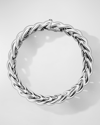 DAVID YURMAN SCULPTED CABLE BRACELET IN SILVER, 14MM