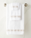 Graccioza Milano 800 Thread-count Wash Cloth In White/fog