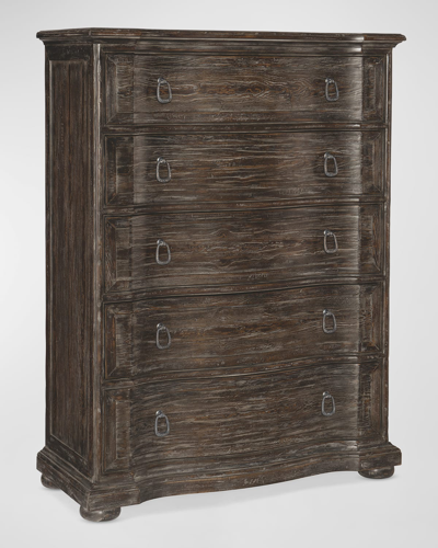 Hooker Furniture Traditions Five-drawer Chest In Brown