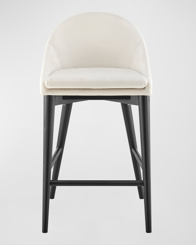 Euro Style Baruch Counter Stool In Neutral