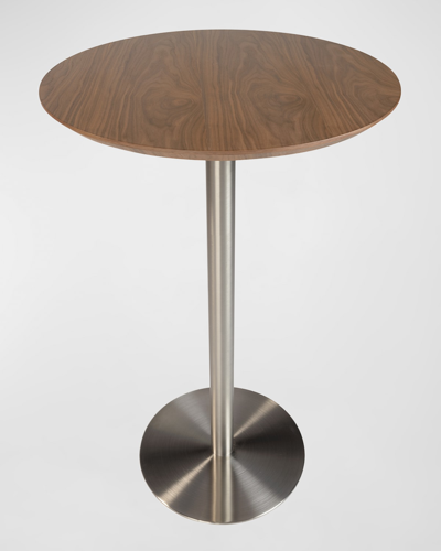Euro Style Cookie Bar Table, 26" In Brown