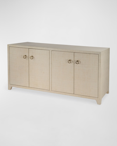 Butler Specialty Co Balboa Raffia Sideboard In Natural Raffia