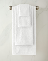 Sferra Moresco Wash Cloth In White