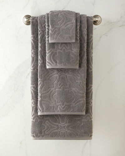 Sferra Moresco Hand Towel In Gray