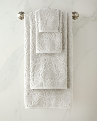 Sferra Moresco Bath Sheet In White