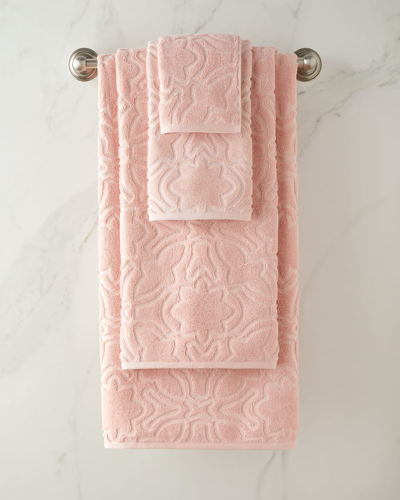 Sferra Moresco Hand Towel In Pink