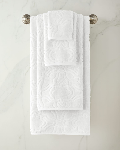 Sferra Moresco Bath Towel In White