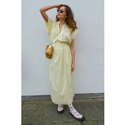Vanessa Bruno Cyndie Citrus Dress In Yellow