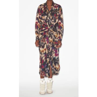 Isabel Marant Étoile Nesly Dress In Multicolour