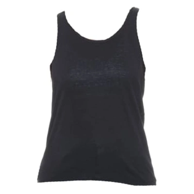 Majestic Soft Touch Tank Top In Black