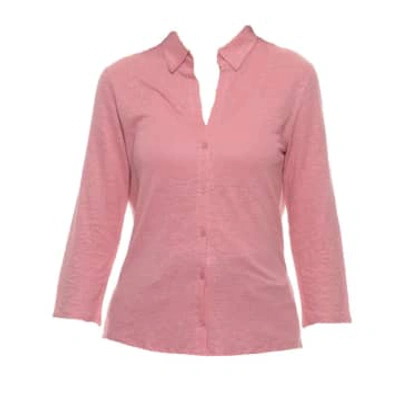 Majestic Polo For Woman M011-fch079 594 In Pink
