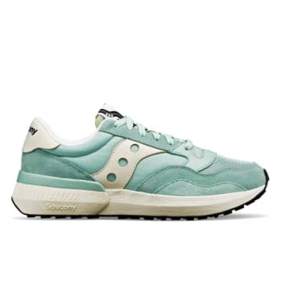 Saucony Mint And Cream Womens Jazz Nxt Sneakers In Green