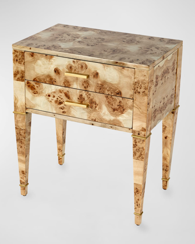 Butler Specialty Co Kanon 2-drawer Nightstand In Light Burl