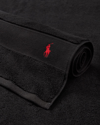 Ralph Lauren Polo Player Tub Mat In Black