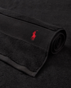 Polo Ralph Lauren Polo Player Cotton Bath Mat In Polo Black