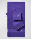 Ralph Lauren Polo Player Bath Towel In Purple