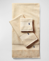 Ralph Lauren Polo Player Wash Towel In Pale Oak