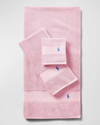 Ralph Lauren Polo Player Bath Towel In Carmel Pink