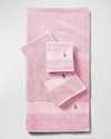 Ralph Lauren Polo Player Bath Towel In Pink